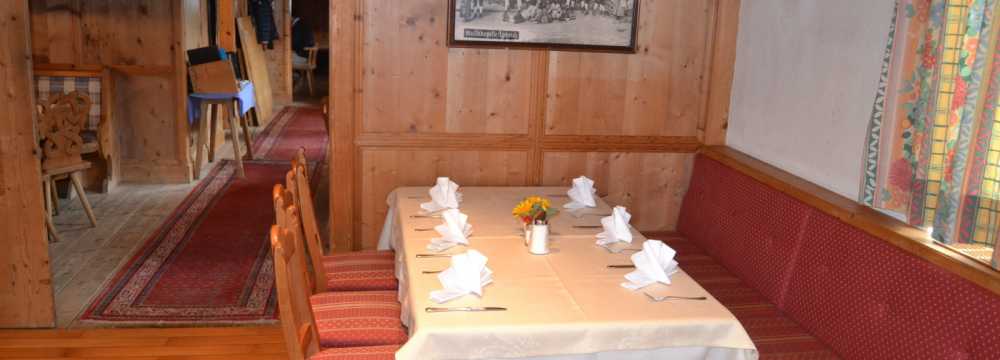 Restaurants in Alpbach: Gasthof Jakober