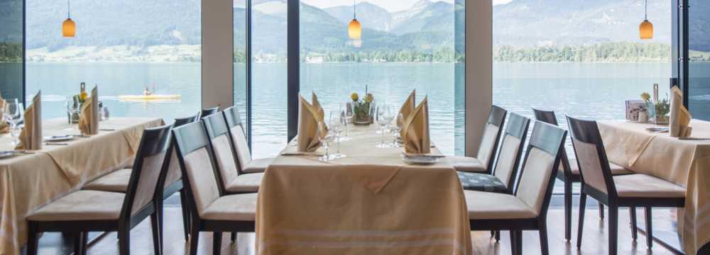 Restaurants in St. Wolfgang: Seerestaurant  'Im Weissen Rssl'