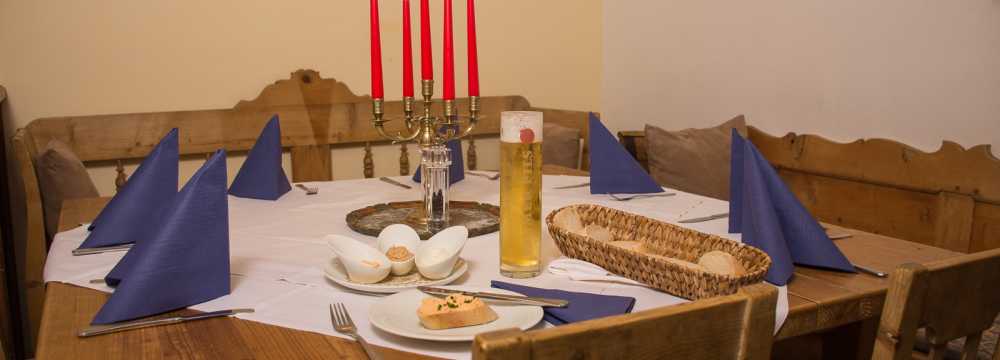 Restaurants in Hallstatt: Restaurant im Seehotel Gruner Baum