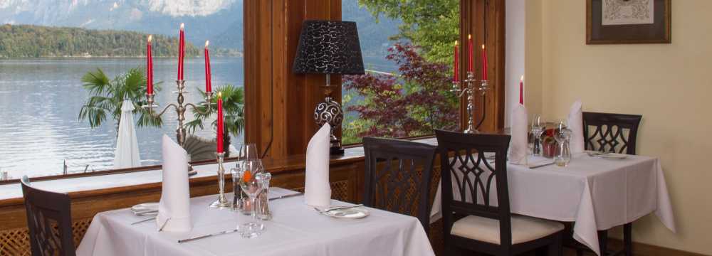 Restaurant im Seehotel Gruner Baum in Hallstatt