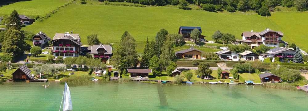 Restaurants in Weissensee: Ferienhof Obergasser & Pension Bergblick