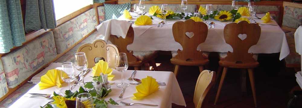 Restaurants in Sankt Gallenkirch: Hotel Rstaurant Traube